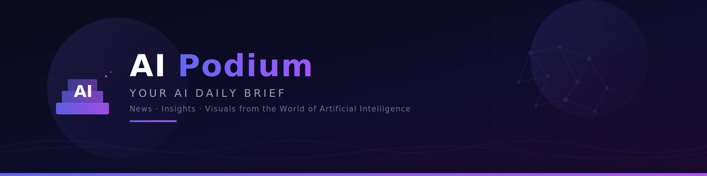 AI Podium Header